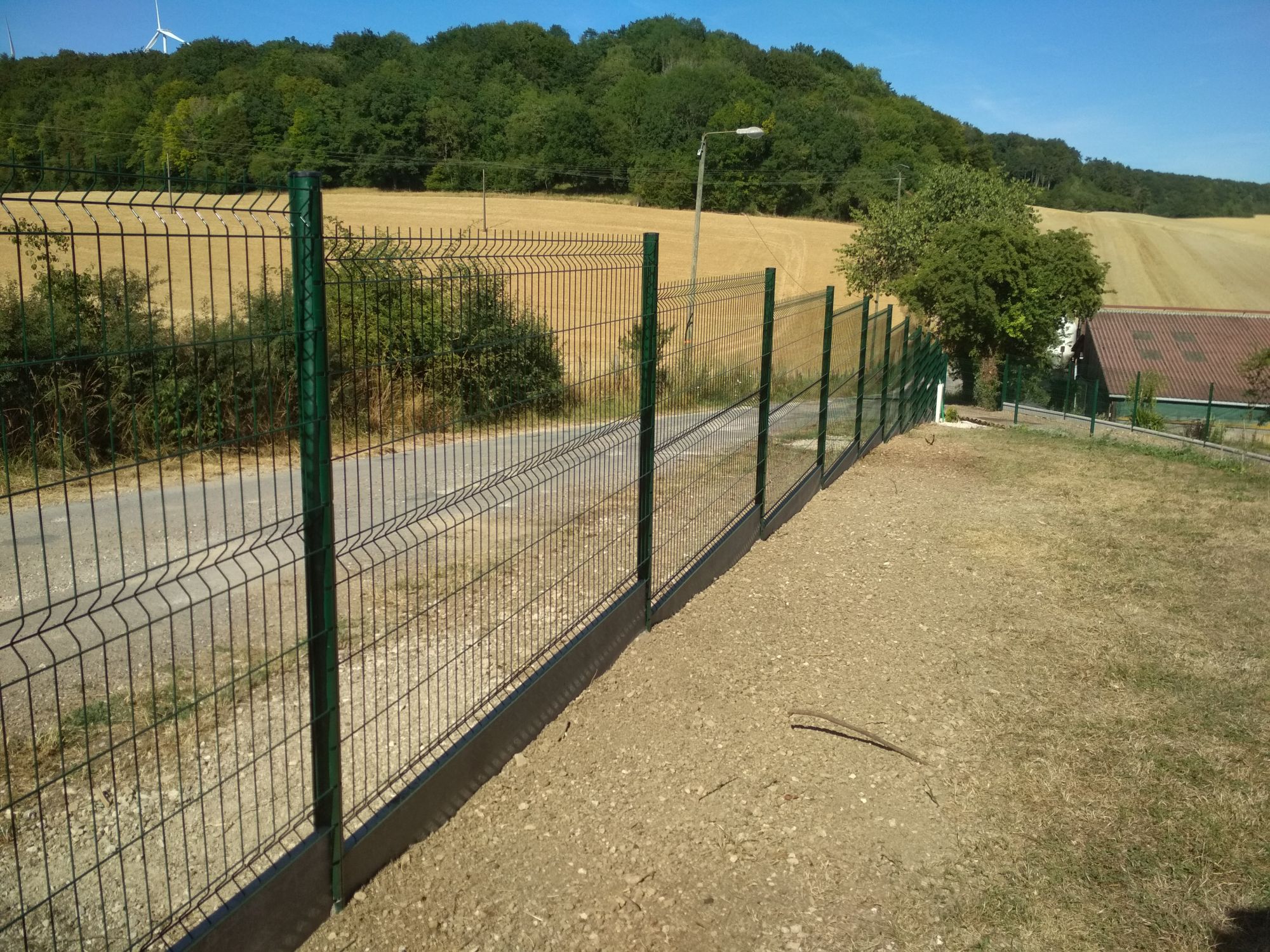 IMG_20200729_170537 | Dessein Paysage Pose de clôture forestière, panneaux rigide Vigneulles-Lès-Hattonchâtel Pont-à-Mousson