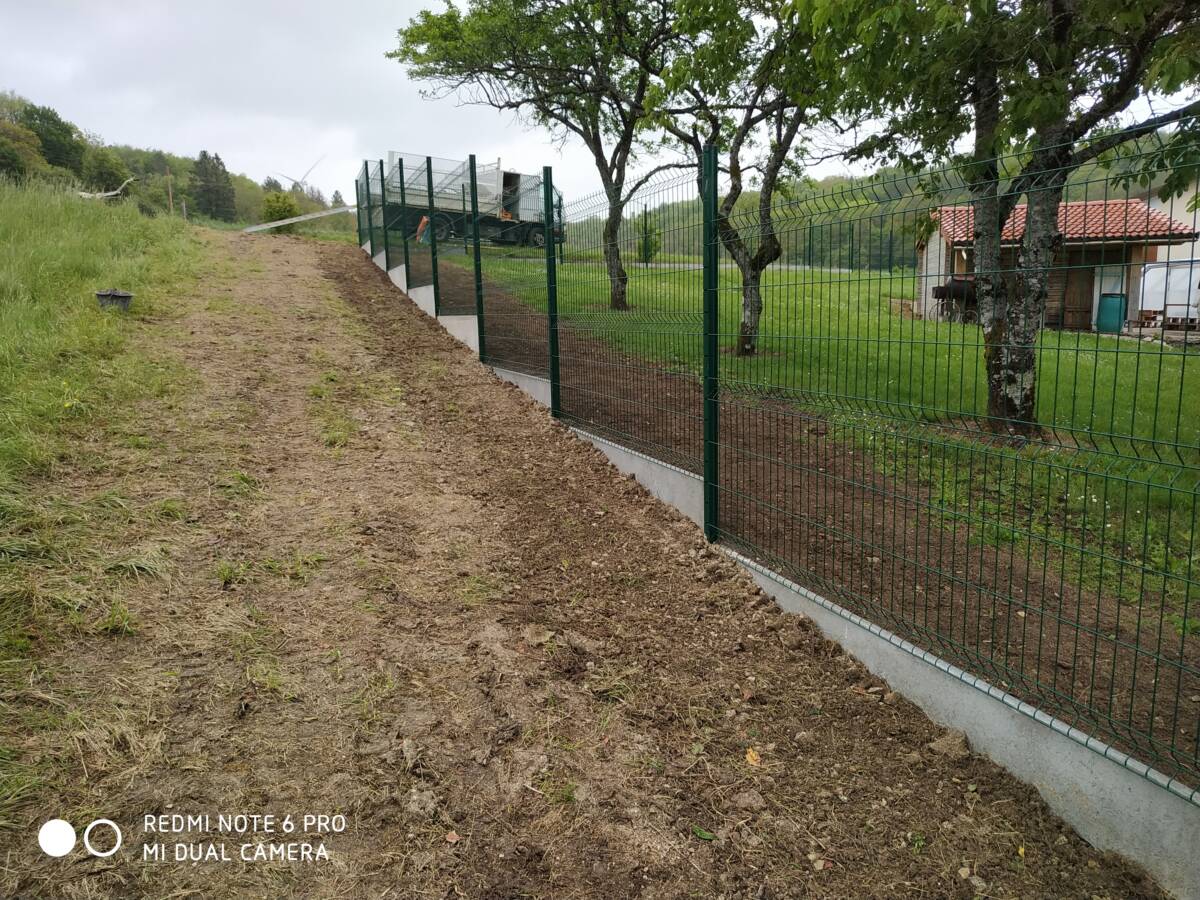 CHANTIER MME BOUCHON 3 | Dessein Paysage Clôtures forestières / rigides / Agricoles Saint-Mihiel